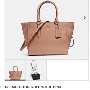 NWT Coach Crossgrain Leather Crosby Carryall!